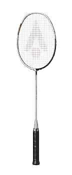 KARAKAL M-Tec 70 Gel Badminton Racquet, Silver/Black